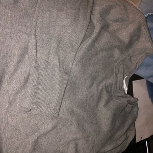 Maternity lightweight grey sweater